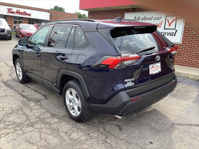 used 2021 Toyota RAV4 Hybrid car, priced at $22,215