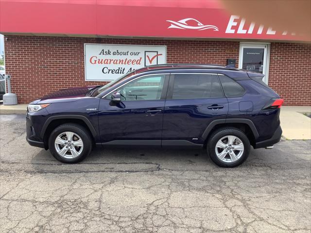 used 2021 Toyota RAV4 Hybrid car, priced at $22,215