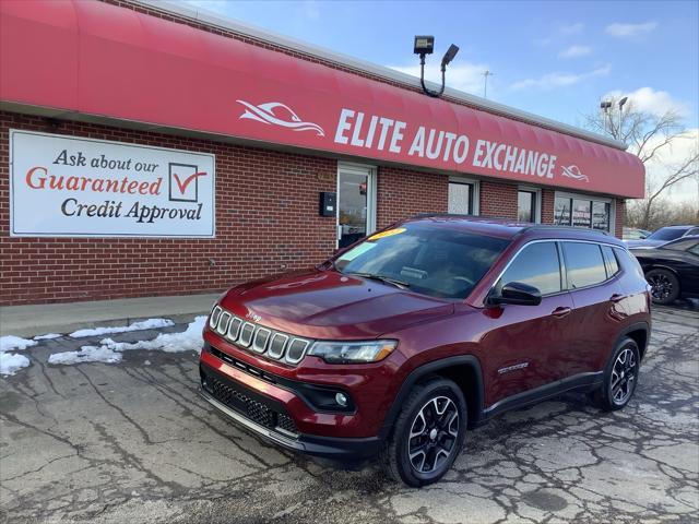 used 2022 Jeep Compass car, priced at $17,420