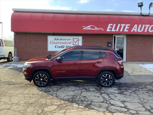 used 2022 Jeep Compass car, priced at $17,420