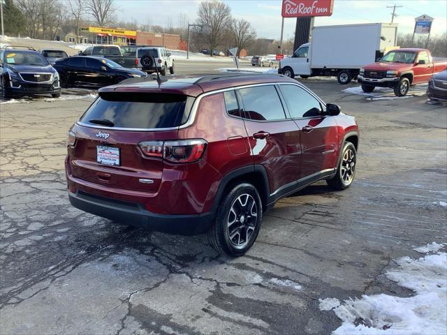 used 2022 Jeep Compass car, priced at $17,420