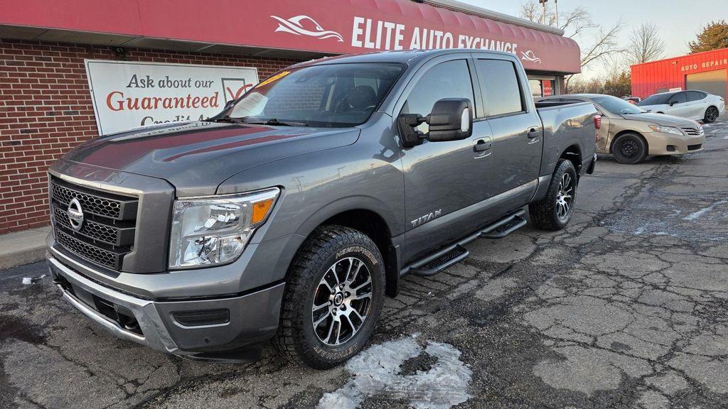 used 2022 Nissan Titan car, priced at $23,502