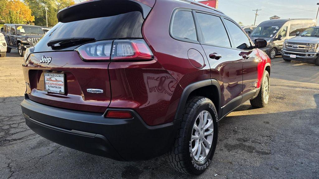 used 2021 Jeep Cherokee car, priced at $16,709