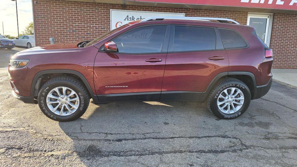used 2021 Jeep Cherokee car, priced at $16,709
