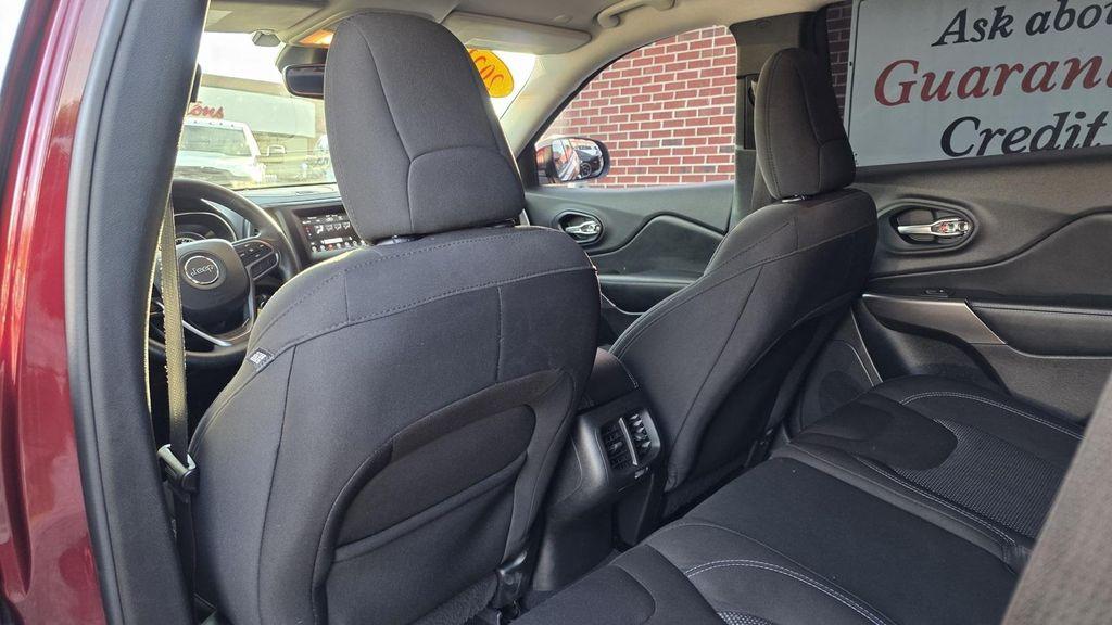 used 2021 Jeep Cherokee car, priced at $16,709