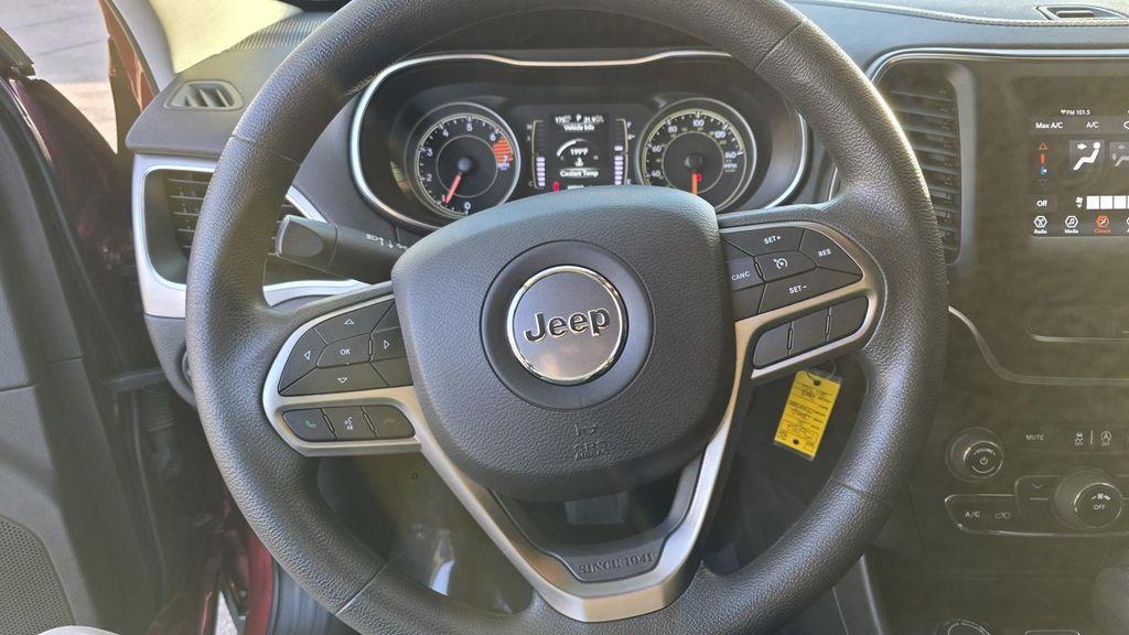 used 2021 Jeep Cherokee car, priced at $16,709
