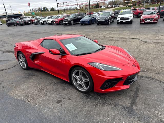 used 2024 Chevrolet Corvette car, priced at $71,995