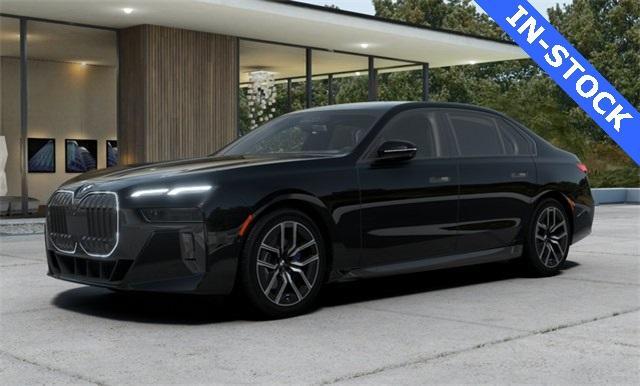 new 2025 BMW 740 car, priced at $105,825