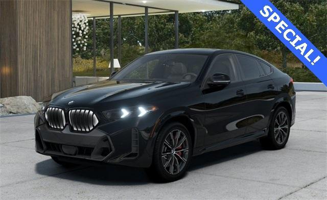 new 2025 BMW X6 car, priced at $85,525