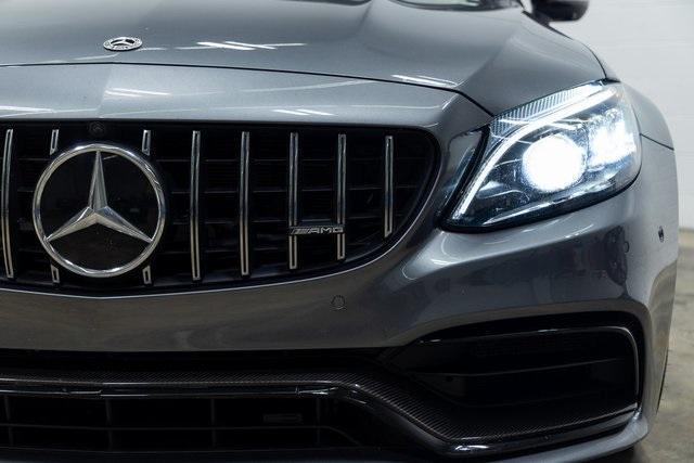 used 2021 Mercedes-Benz AMG C 63 car, priced at $63,900