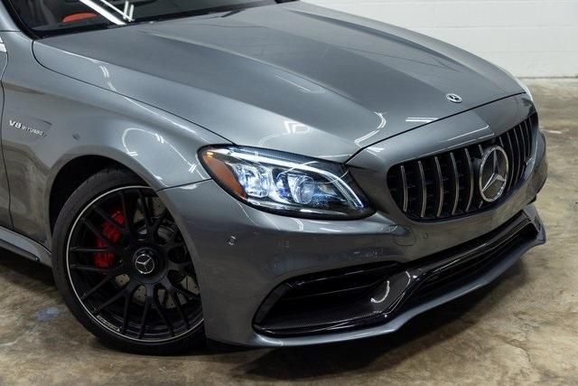 used 2021 Mercedes-Benz AMG C 63 car, priced at $63,900