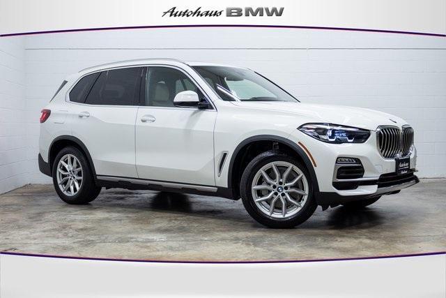 used 2021 BMW X5 car, priced at $38,750