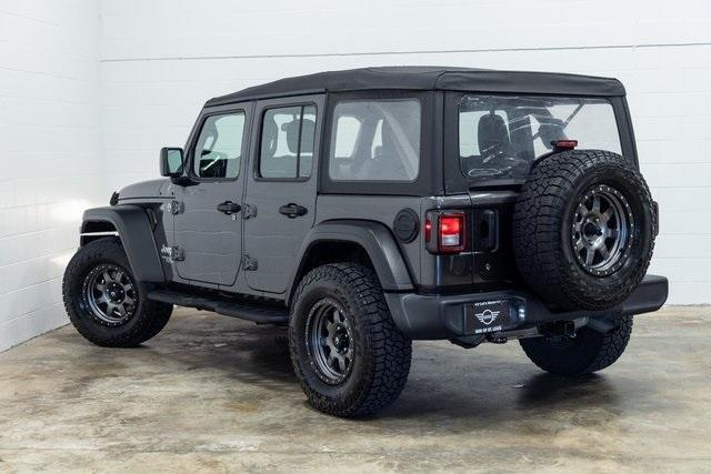 used 2020 Jeep Wrangler Unlimited car, priced at $27,500