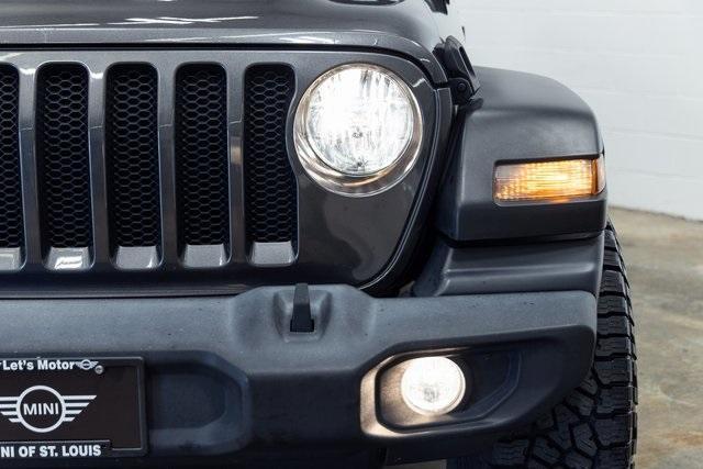 used 2020 Jeep Wrangler Unlimited car, priced at $27,500