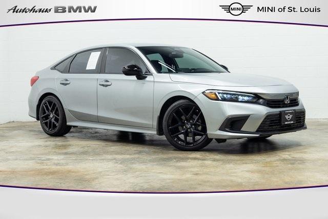 used 2022 Honda Civic car, priced at $24,250
