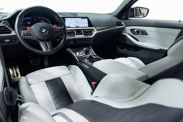 used 2021 BMW M3 car, priced at $70,900