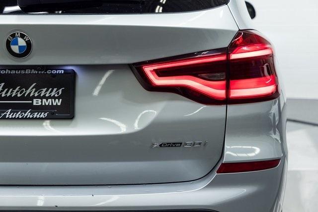 used 2021 BMW X3 car, priced at $29,000