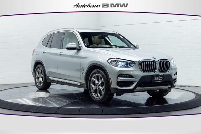 used 2021 BMW X3 car, priced at $29,000
