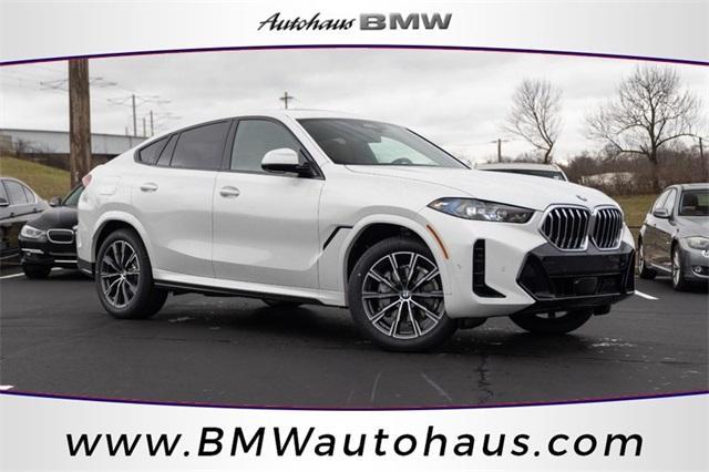 new 2025 BMW X6 car, priced at $77,875