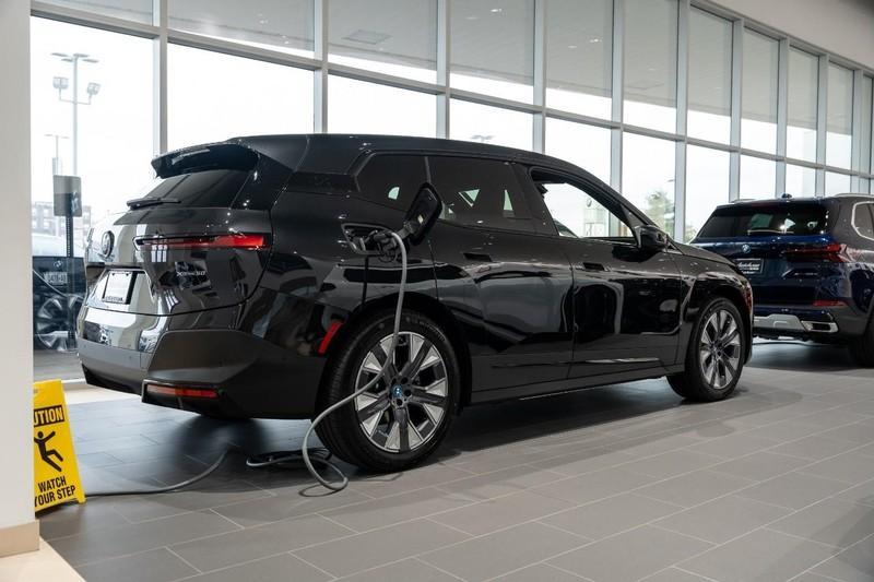 new 2025 BMW iX car, priced at $92,075