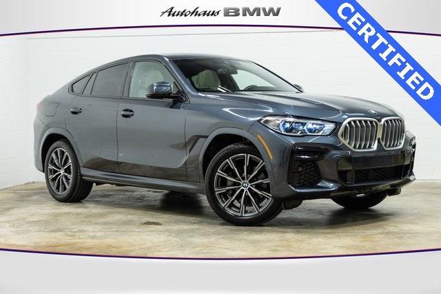 used 2022 BMW X6 car, priced at $59,990