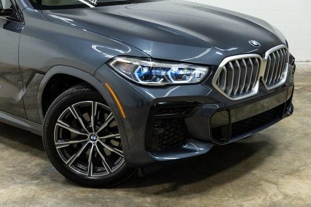 used 2022 BMW X6 car, priced at $59,990