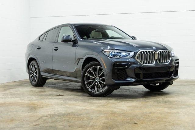 used 2022 BMW X6 car, priced at $59,990