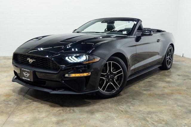 used 2021 Ford Mustang car, priced at $22,990