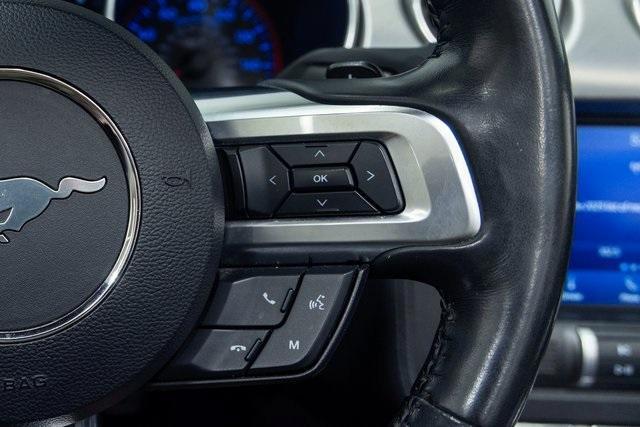 used 2021 Ford Mustang car, priced at $22,990