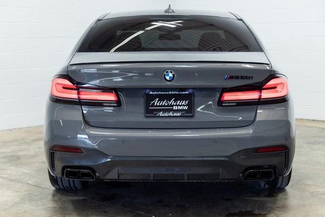 used 2022 BMW M550 car, priced at $56,500