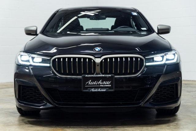 used 2022 BMW M550 car, priced at $58,000