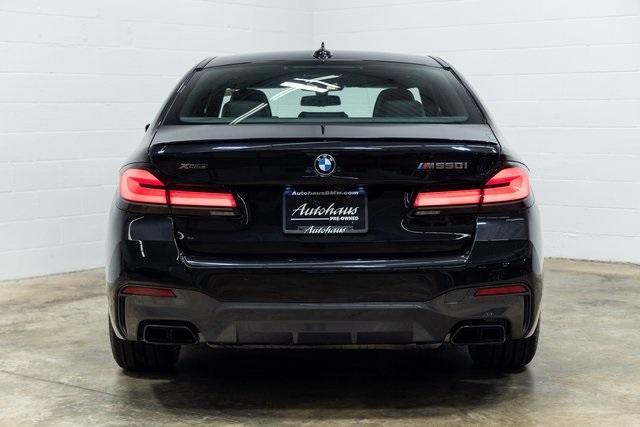 used 2022 BMW M550 car, priced at $58,000