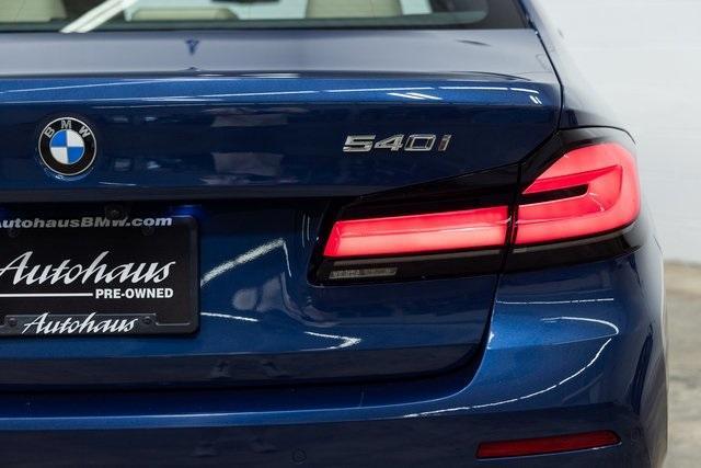 used 2022 BMW 540 car, priced at $48,900