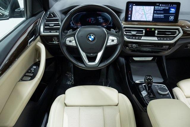 used 2023 BMW X3 car, priced at $35,250