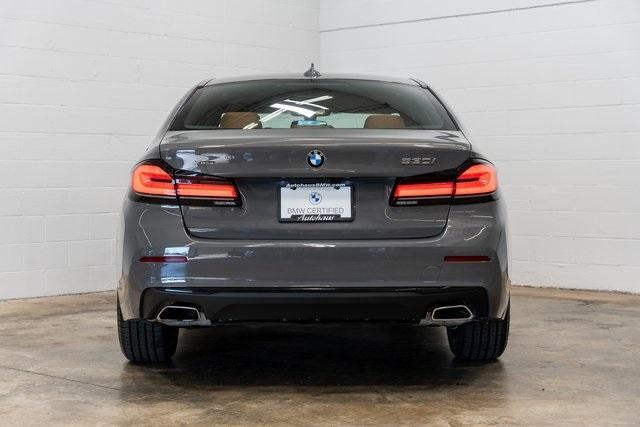 used 2022 BMW 530 car, priced at $42,990