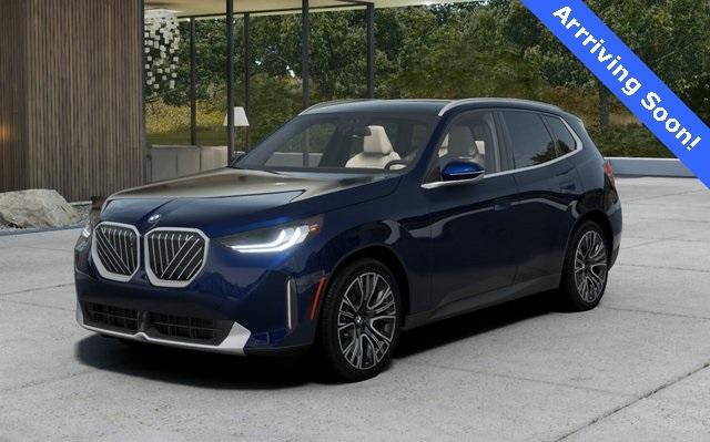 new 2025 BMW X3 car, priced at $57,325