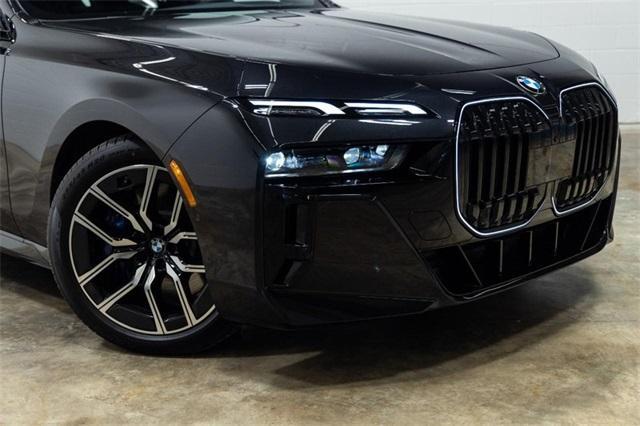 new 2025 BMW 740 car, priced at $105,825