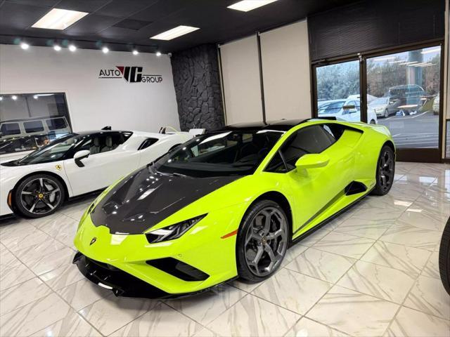 used 2022 Lamborghini Huracan EVO car, priced at $267,998