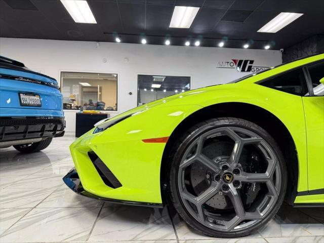 used 2022 Lamborghini Huracan EVO car, priced at $267,998