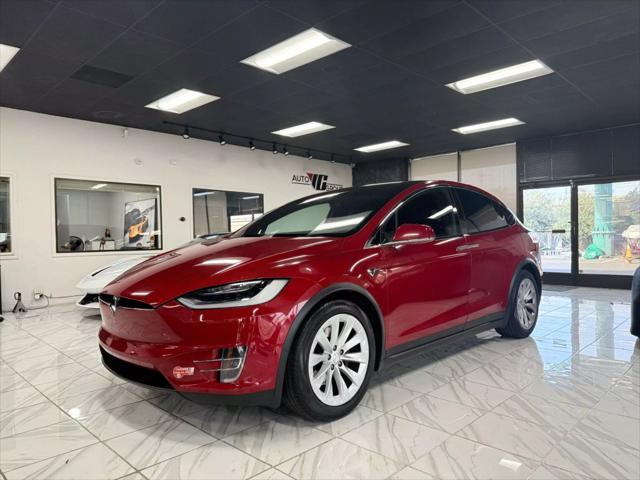 used 2017 Tesla Model X car, priced at $24,999