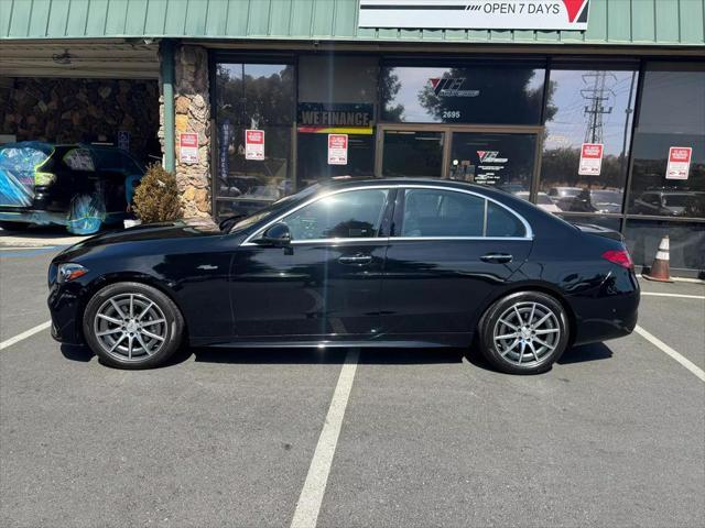 used 2023 Mercedes-Benz AMG C 43 car, priced at $48,998