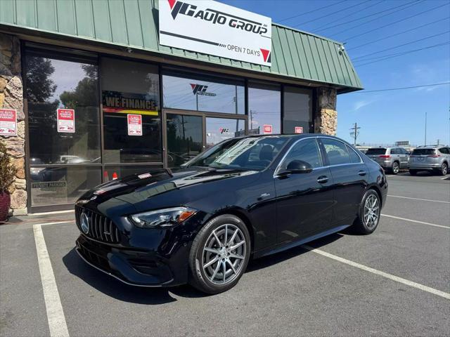 used 2023 Mercedes-Benz AMG C 43 car, priced at $48,998