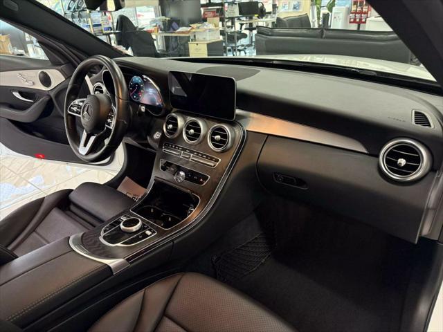 used 2021 Mercedes-Benz C-Class car, priced at $27,998