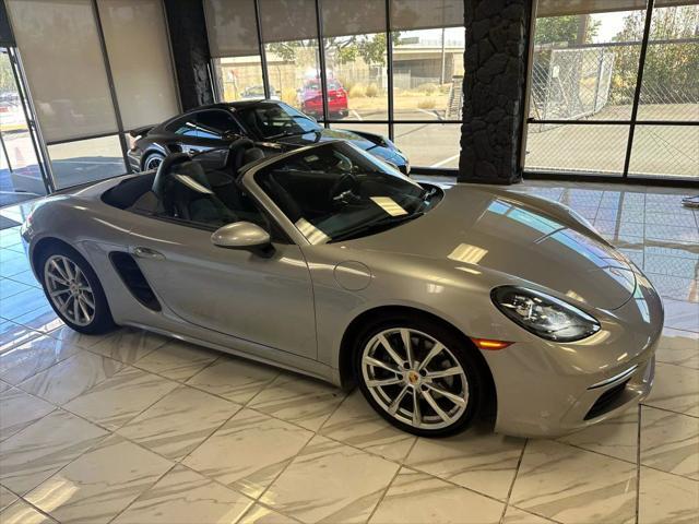 used 2017 Porsche 718 Boxster car, priced at $34,498