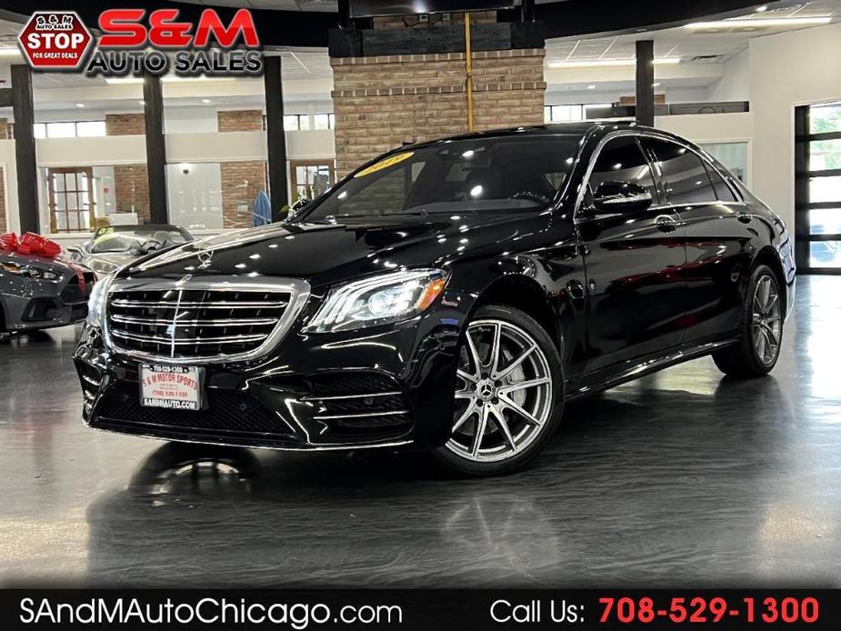 used 2019 Mercedes-Benz S-Class car, priced at $50,988