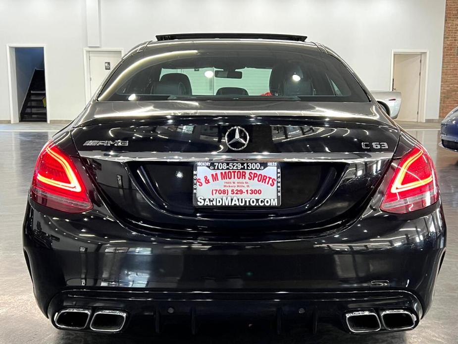 used 2019 Mercedes-Benz AMG C 63 car, priced at $44,988