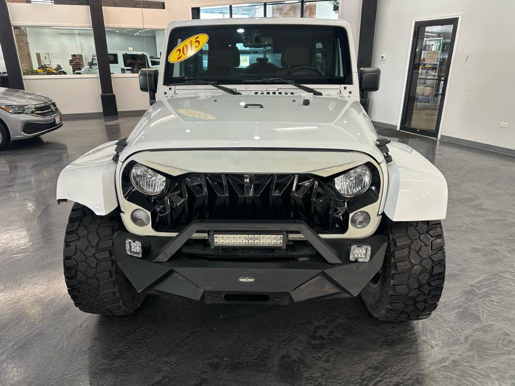 used 2015 Jeep Wrangler Unlimited car, priced at $15,995
