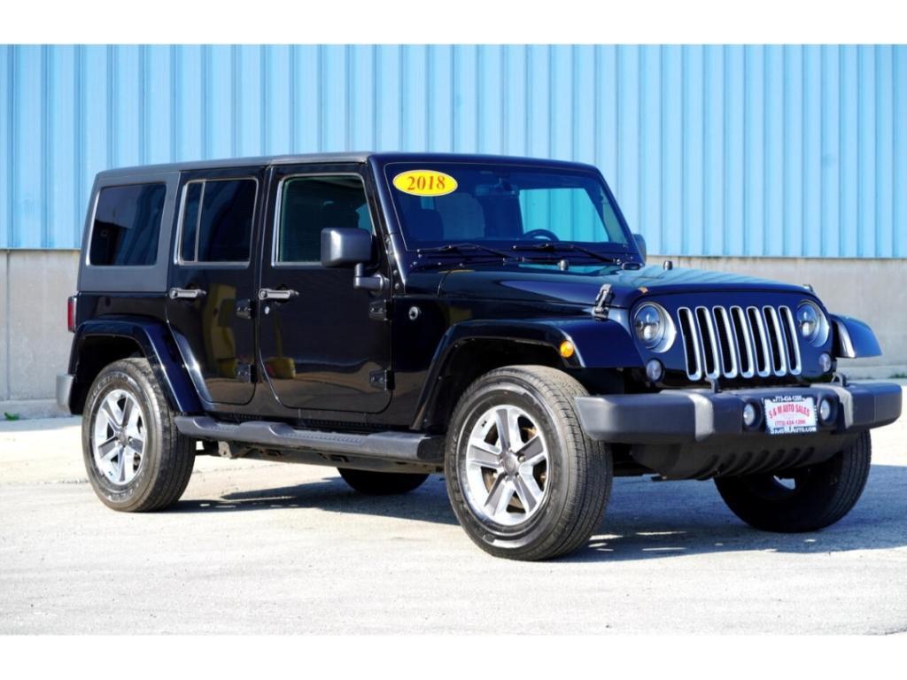 used 2018 Jeep Wrangler JK Unlimited car, priced at $19,998