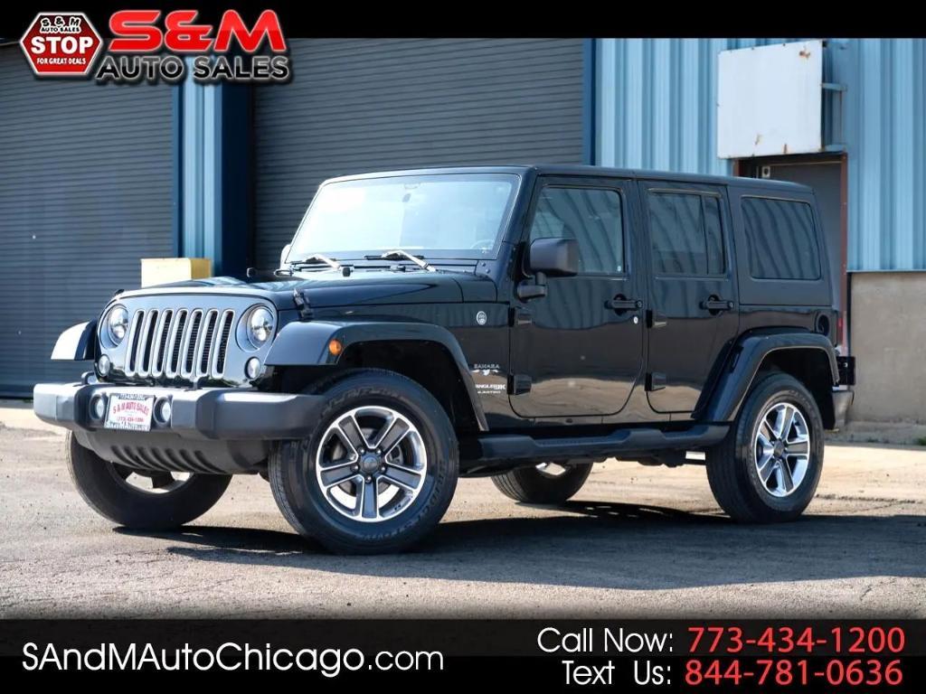 used 2018 Jeep Wrangler JK Unlimited car, priced at $19,998