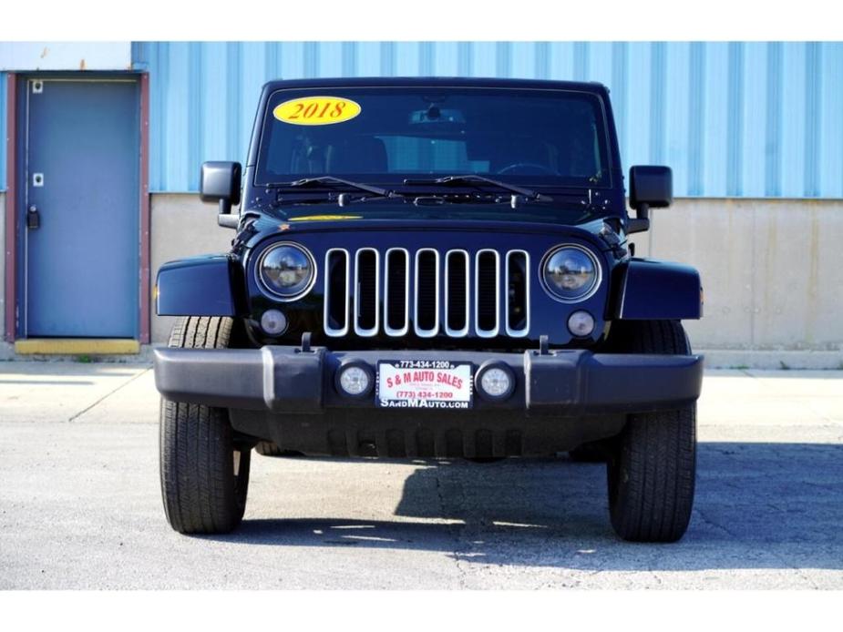 used 2018 Jeep Wrangler JK Unlimited car, priced at $21,998